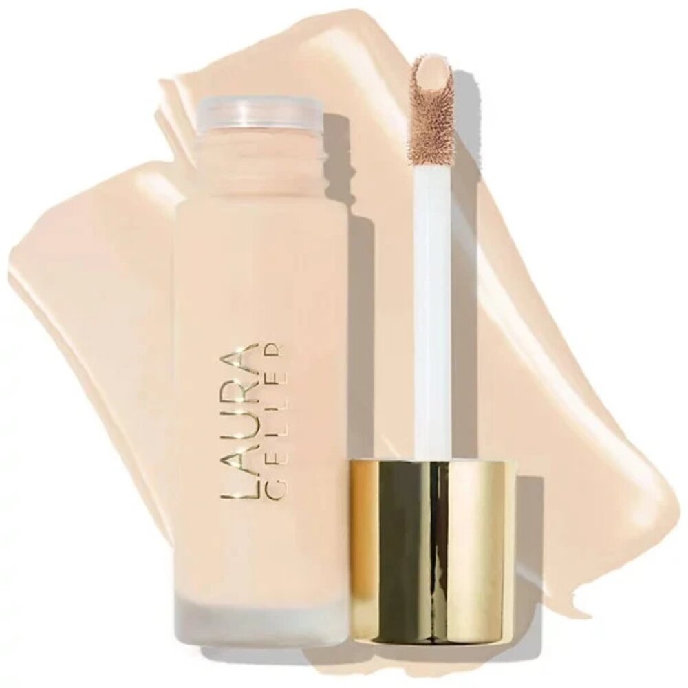 NIB Full Size Laura Geller Double Take Liquid Foundation 1 fl oz PORCELAIN